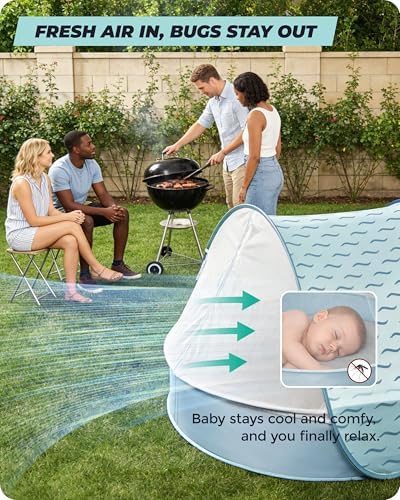 Pop-Up Baby Beach Pool Tent - Image 4