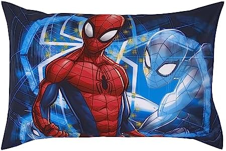 NoJo Marvel Spiderman to The Rescue Red, and Blue 4 Piece Toddler Bed Set - Image 5
