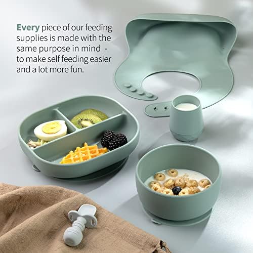 SAMiGO Silicone Baby Spoons Self Feeding 6+ Months - Image 6