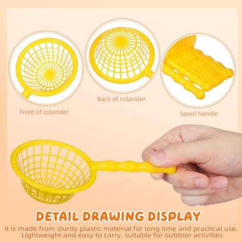 Toyvian 10Pcs Plastic Fishing Nets - Image 5