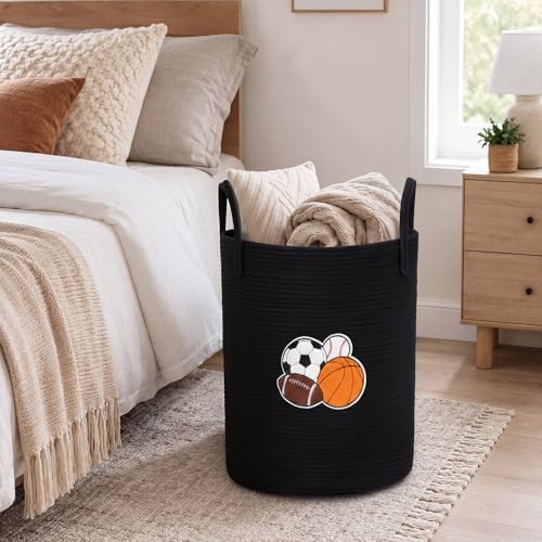 LemonRoad Laundry Hamper Large Cotton Rope Storage Basket - Image 6