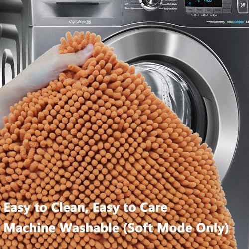 BOANKODU Toilet Rugs U-Shaped, Machine Washable, Bath Mats - Image 7