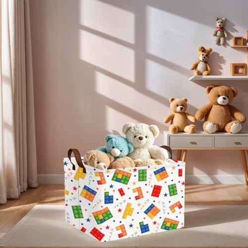 Kid Cute Nursery Storage Basket Baby Toy Clothes Storage Bin Playroom Bedroom - Image 2
