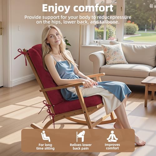 Wingback Rocking Chair Cushion - Image 6