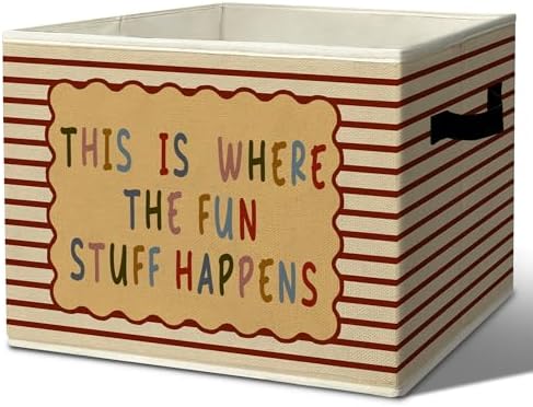Rustic Playroom Storage Bins Boxes by Unknown