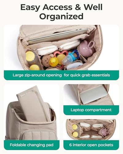 BAGSMART Diaper Bag Backpack - Image 3