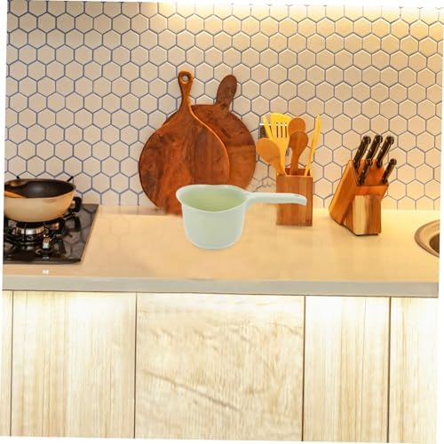 Plastic Water Scoop Set 3Pcs Long Handle PP - Image 4