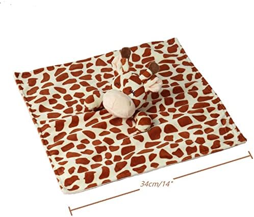 CREVENT Cozy Plush Baby Security Blanket, Loveys - Image 5