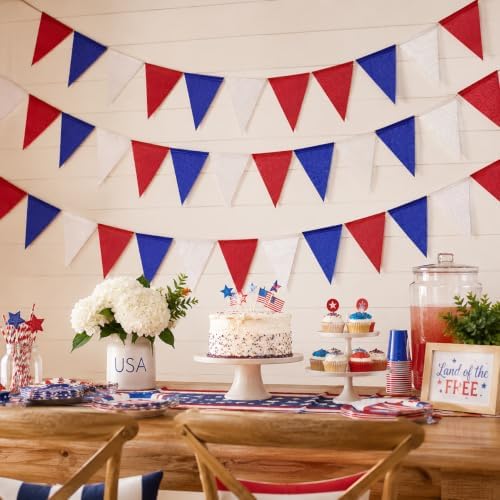 G2PLUS Triangle Flag Bunting, Pennant Banner and Decorative Garland - Image 5