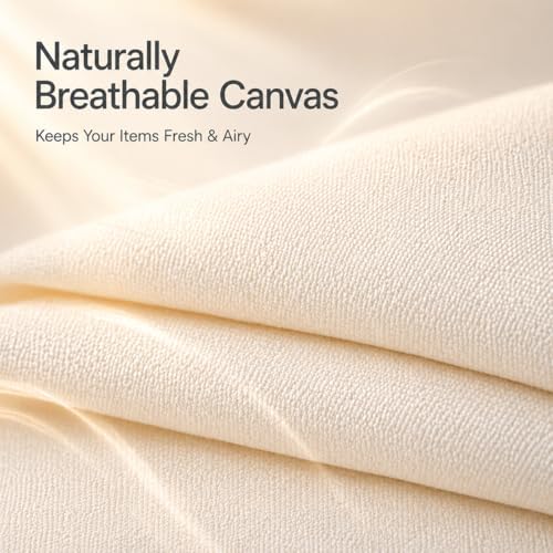 6 Pack Canvas Comforter Storage Bags - Image 5