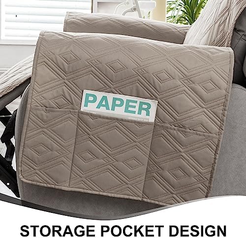 Genina Waterproof Recliner Chair Covers - Image 5