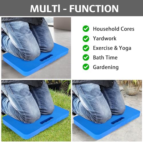 HOOPLE 2 Pack Extra Thick Kneeling Pad, Large Foam Kneeling Cushion - Image 6