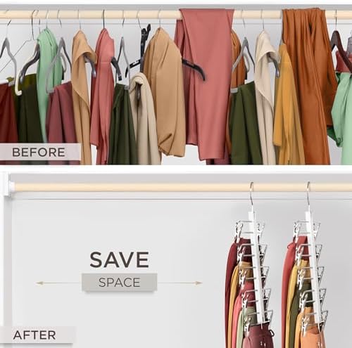 MORALVE Skirt Hangers Space Saving - Image 3