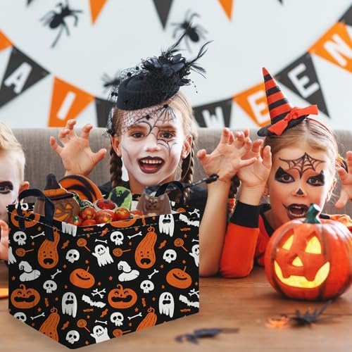 Halloween Ghost thriller basket, Empty Halloween basket, Horror and thriller - Image 2