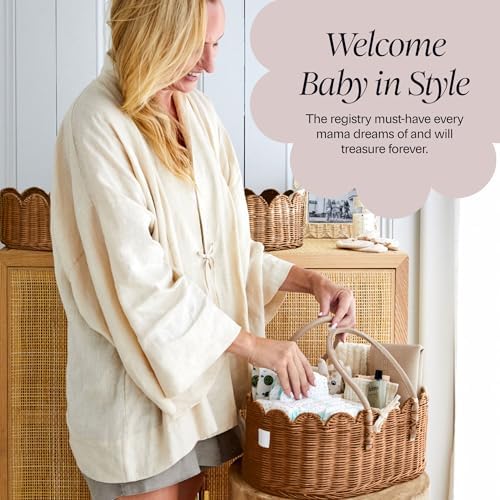 BEBE BASK Premium Baby Diaper Caddy Organizer - Image 6