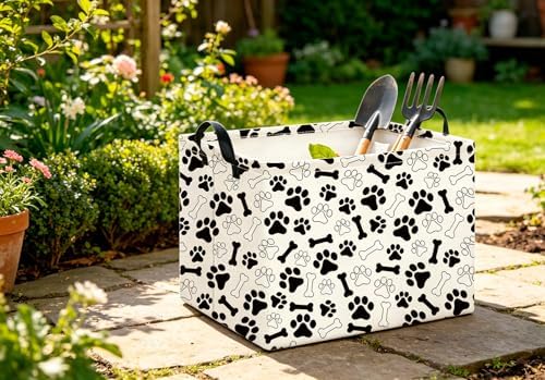CLOCOR Rectangular Storage Bin, Waterproof Home Organization, Gift Basket - Image 3