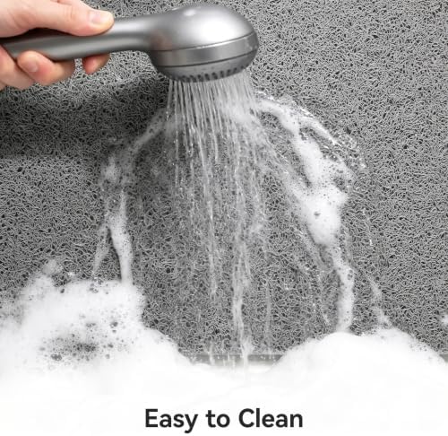 Asvin Soft Textured Bath, Tub Mat, 47x16 Inch, Phthalate Free, Non Slip Comfort - Image 3