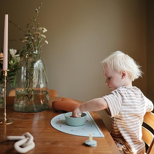 mushie Silicone Placemat for Kids | BPA-Free Non-Slip Design - Image 4