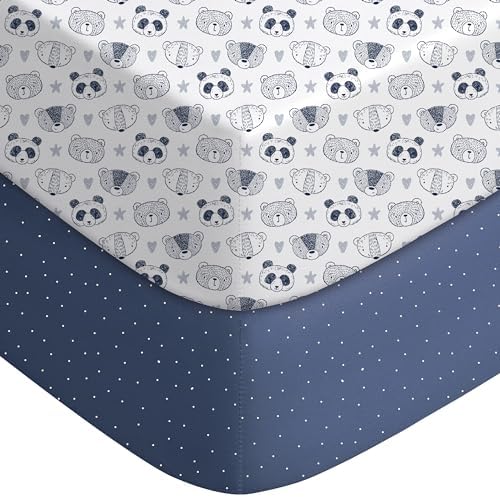 Yoofoss 2-Pack Baby Crib Sheets by YOOFOSS