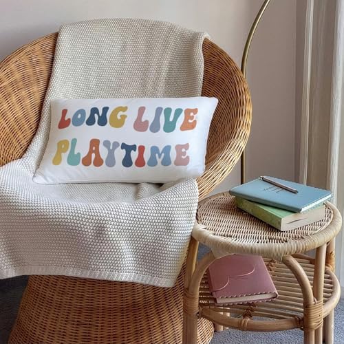 Long Live Playtime 12x20 Pillow Cover - Image 4