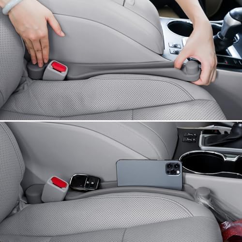 Givifive Car Seat Gap Filler Organizer 2Pack Soft Foam 3IN1 Multifunctional by Givifive