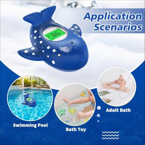 Baby Bath Thermometer for Infant & Toddler, Floating Digital Water Thermometer - Image 5