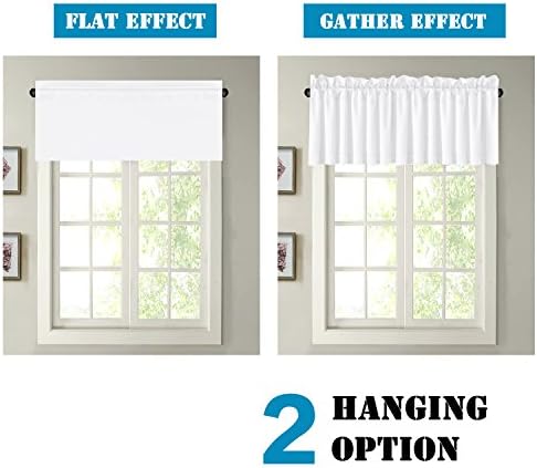 H.VERSAILTEX White Curtain Valances - Image 6