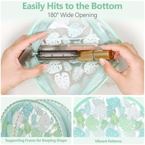 PACKISM Clear Makeup Bag Foldable - Image 4