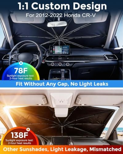 Weektic Custom Windshield Sun Shade Umbrella - Image 2
