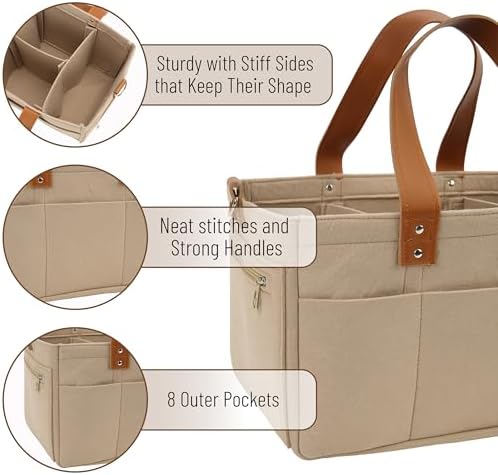 Mr. Pen- Baby Diaper Caddy Organizer, Leather Strap, Baby Organizer - Image 3