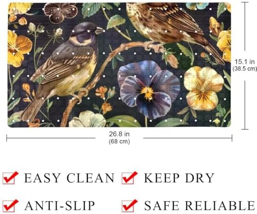Non Slip Shower Mat Bathtub Mat 15.1x26.8 Inch, Quick Dry Bath Mat - Image 4