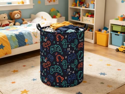 Baby Laundry Hamper kids laundry Basket Waterproof Storage Bin - Image 3