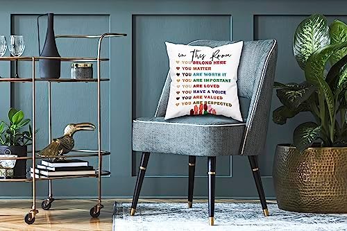 in This Room Classroom Pillow Covers 18x18，Boho Classroom Decor，Decor - Image 2
