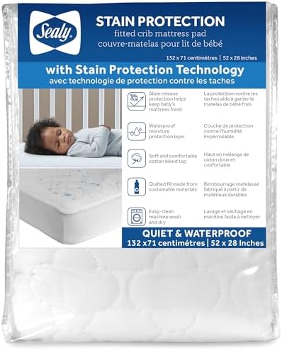 Sealy Baby Crib Mattress Protector by SealyBaby