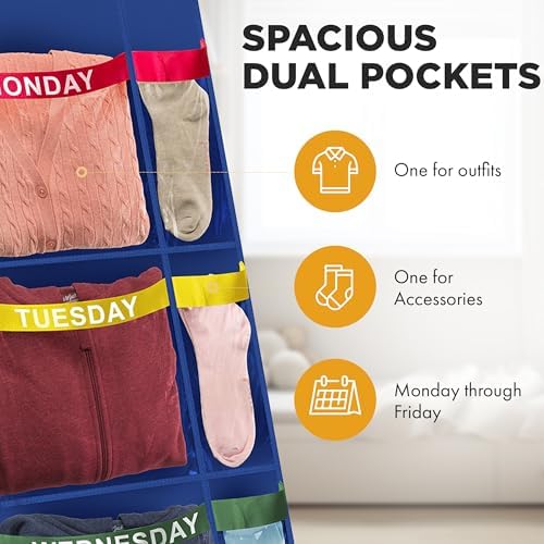 Handy Laundry Weekly Clothes Organizer - Image 2