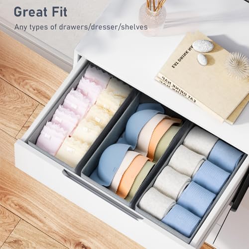 DIMJ Drawer Organizer Clothes - Image 6