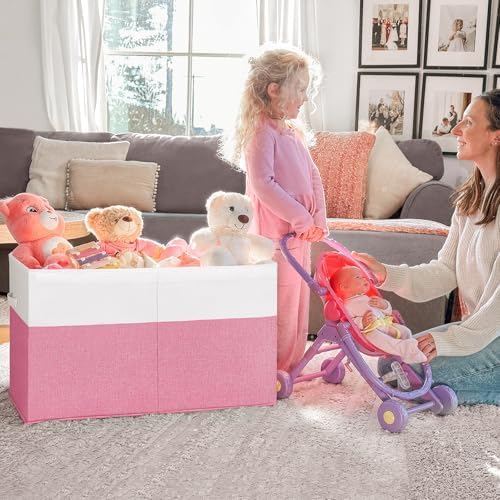 INDRESSME 85L Large Collapsible Toy Storage Box - Image 4