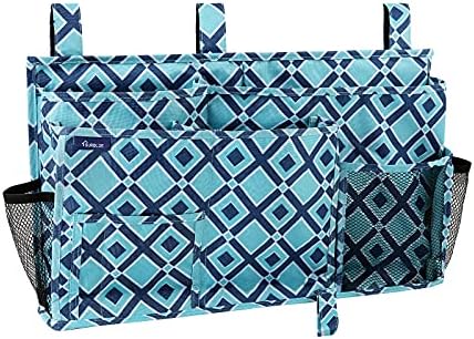 Surblue Bedside Caddy Hanging Bed Organizer Storage Bag Pocket by SURBLUE