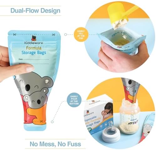 30 Pack Baby Formula Storage Bags Dispenser Disposable Baby Formula Container - Image 3