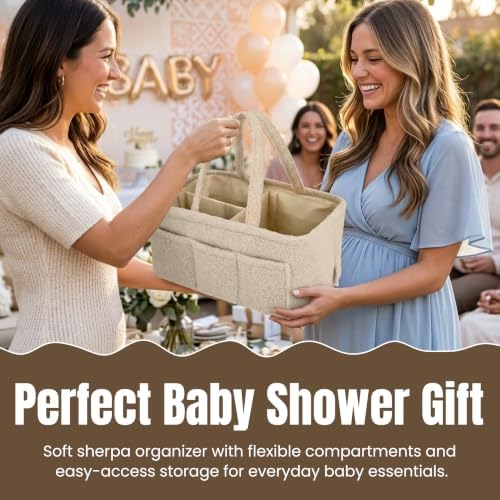 Baby Diaper Caddy Organizer - Image 3
