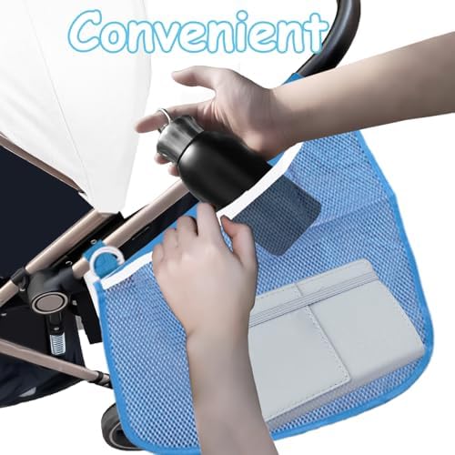 2 Pack Universal Side Sling Stroller Organizer - Image 4