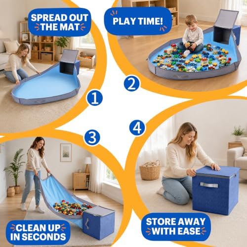 SAM AND MABEL Toy Storage Organizer - Image 5