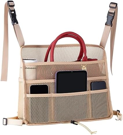eing Car Net Pocket Handbag Holder Between Seats Back Storage Organizer 3 by eing
