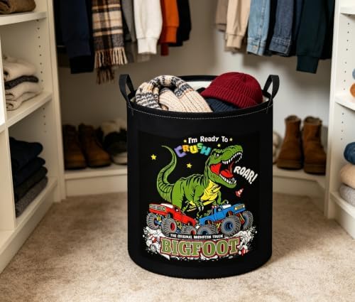Baby Laundry Basket Baby Nursery Hamper Kids Laundry Basket Toy Storage Bin - Image 6