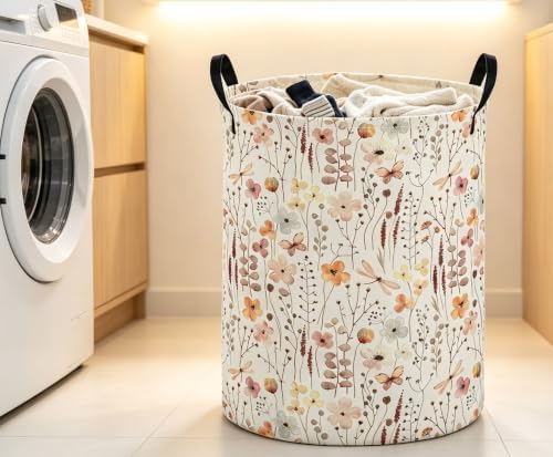 Kids Laundry Basket flower Hamper - Image 3