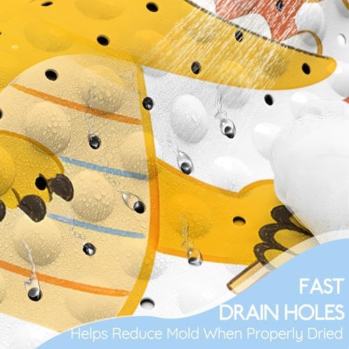 Kids Bathtub Mat, Non Slip Cartoon Bath Mat - Image 4