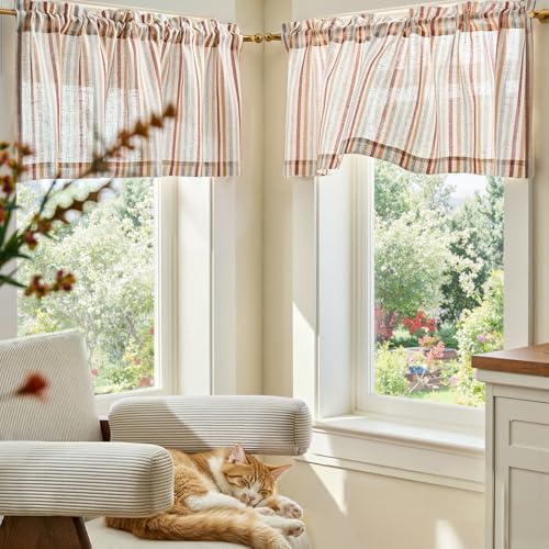 jinchan Linen Boxter Stripe Valances - Image 3