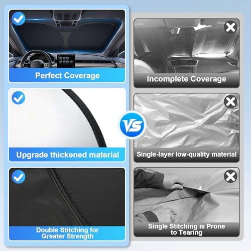 JUSTTOP Windshield Sunshade Fit - Image 6