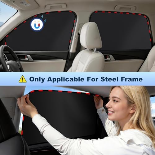 ZATOOTO Front Side Window Sun Shade - Image 5