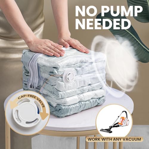 TAILI 8 Pack Vacuum Storage Bags, Cube Combo - Image 5